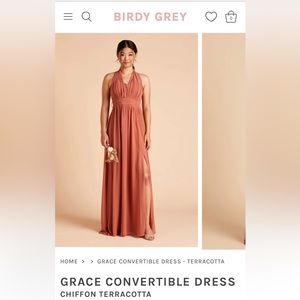 Birdy Grey-GRACE CONVERTIBLE DRESS
CHIFFON TERRACOTTA